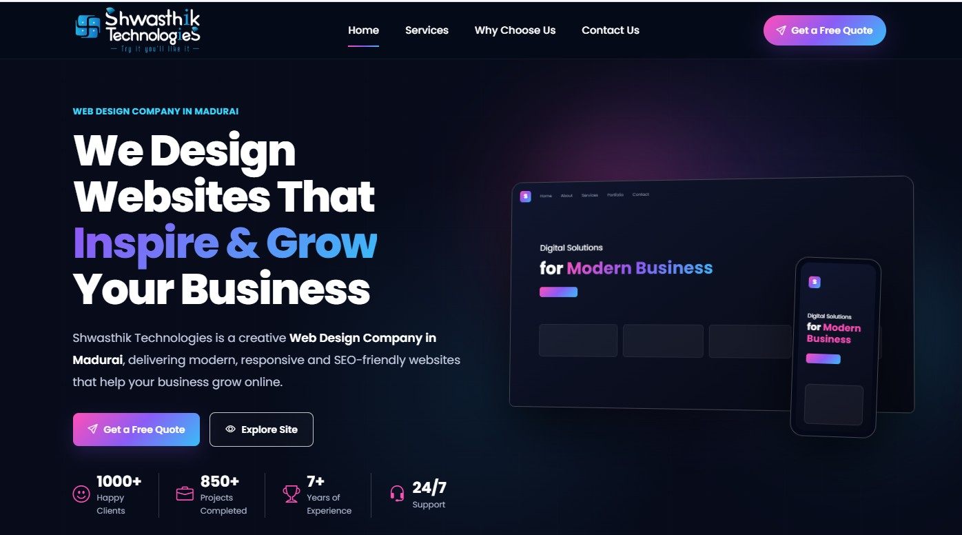 Home Page Preview